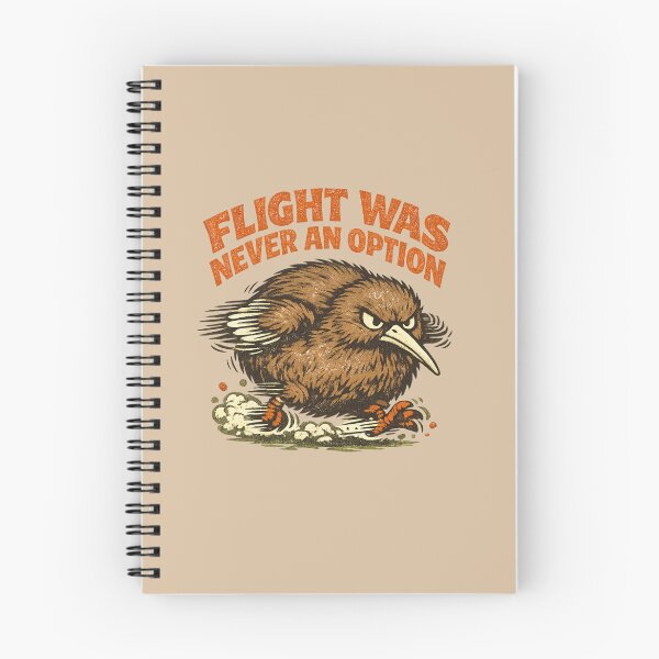 Item preview, Flight Was Never An Option Kiwi Bird Funny New Zealand Wildlife designed and sold by PunchDrop.