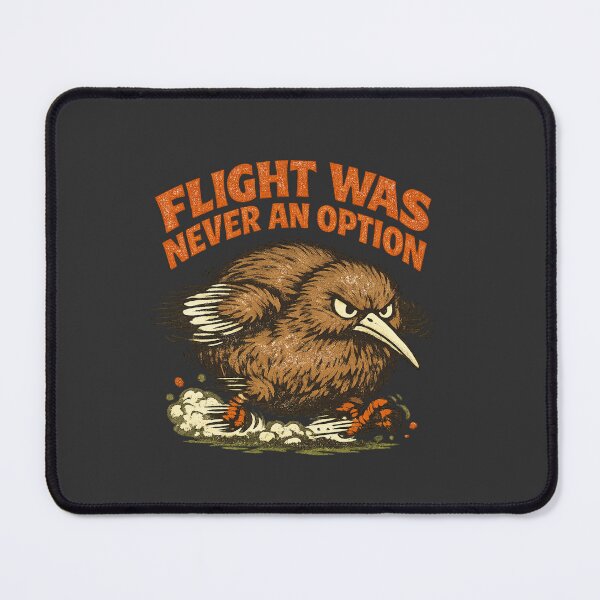 Item preview, Flight Was Never An Option Kiwi Bird Funny New Zealand Wildlife designed and sold by PunchDrop.