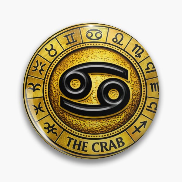 Item preview, Cancer – Golden Zodiac Disk designed and sold by Synthos1978.