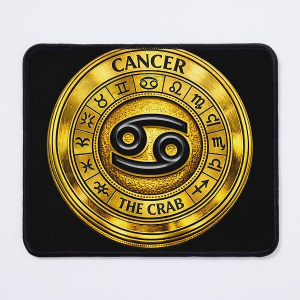 Item preview, Cancer – Golden Zodiac Disk designed and sold by Synthos1978.