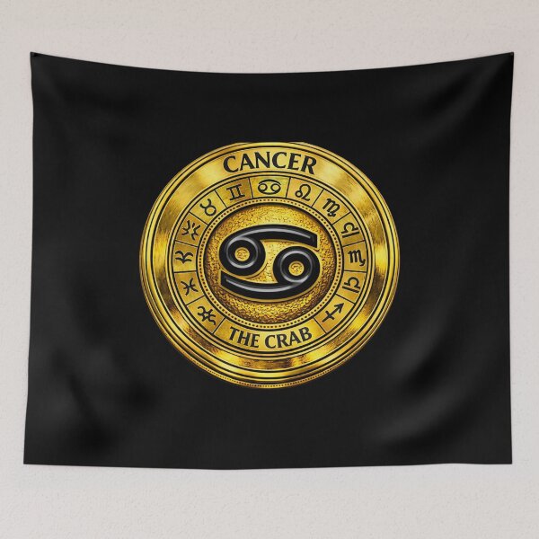 Item preview, Cancer – Golden Zodiac Disk designed and sold by Warrior’s Path.