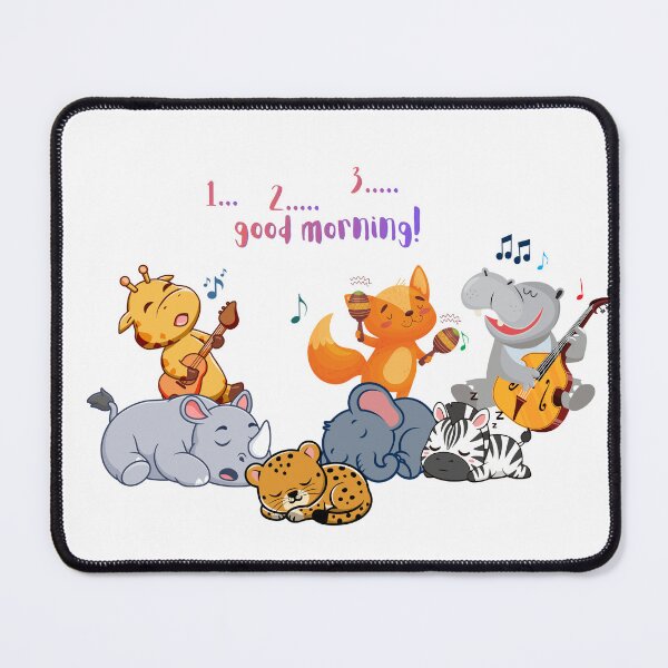 Item preview, Cute Jungle Band - Wake Up Call! (Baby Animals) designed and sold by Mazza-mazza.