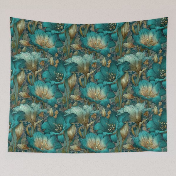 Item preview, Edgy Amaryllis Print  - Birth Flower Pattern   - Best Gifts For Women designed and sold by RoyalStarsPatts.