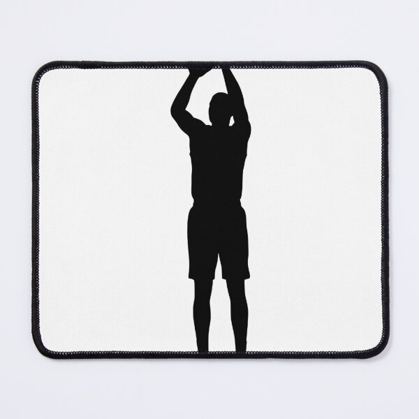 Item preview, Minimalist Basketball Jump Shot Player Black Silhouette designed and sold by Redunk.