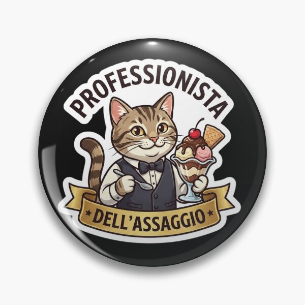 Item preview, Il Professionista dell'Assaggio - Gatto Gelato designed and sold by styledigital.