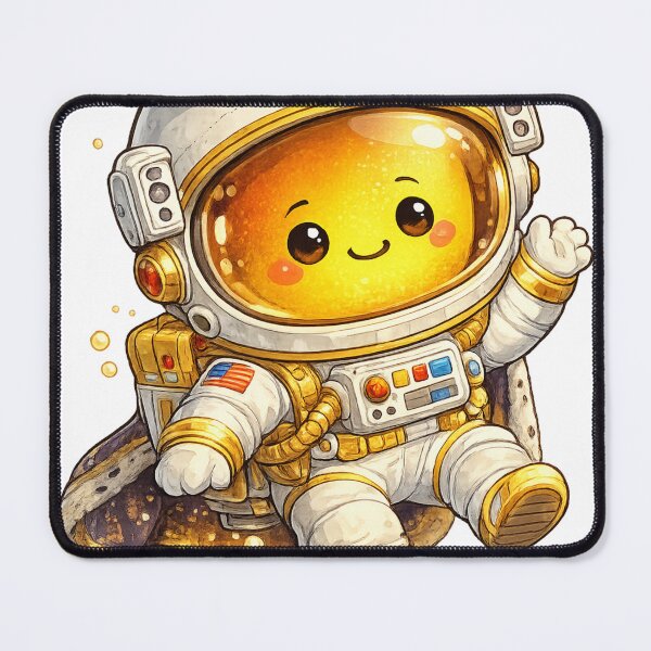 Item preview, Cute NASA Astronaut Mango Space Suit Funny Kawaii Fruit Design designed and sold by irfanshikh.