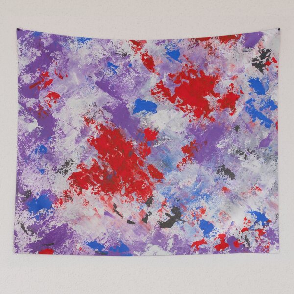 Item preview, Crimson Bloom – Abstract Texture Art designed and sold by Giovanna2026.