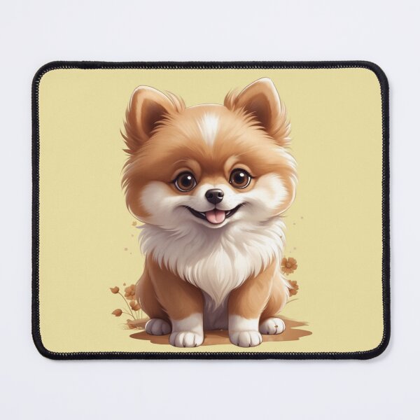 Item preview, Cute little Pomeranian in sepia tones. designed and sold by NewtBoo.