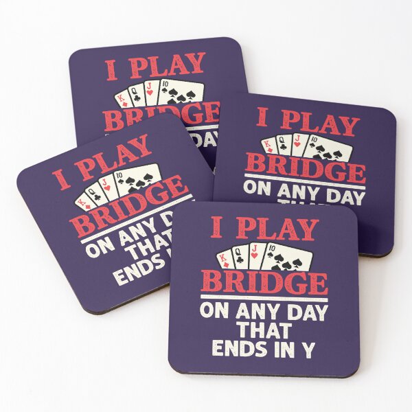 Item preview, I Play Bridge On Any Day That Ends in Y designed and sold by jaygo.
