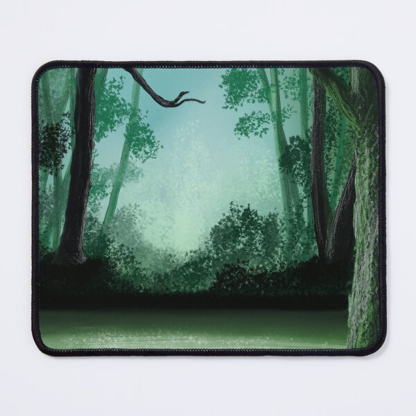 Item preview, Enchanted forest digital painting  designed and sold by IncantevoleKlothz.