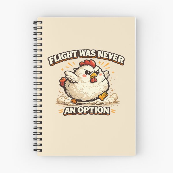 Item preview, Flight Was Never An Option Funny Chicken Vintage Farm Animal designed and sold by PunchDrop.