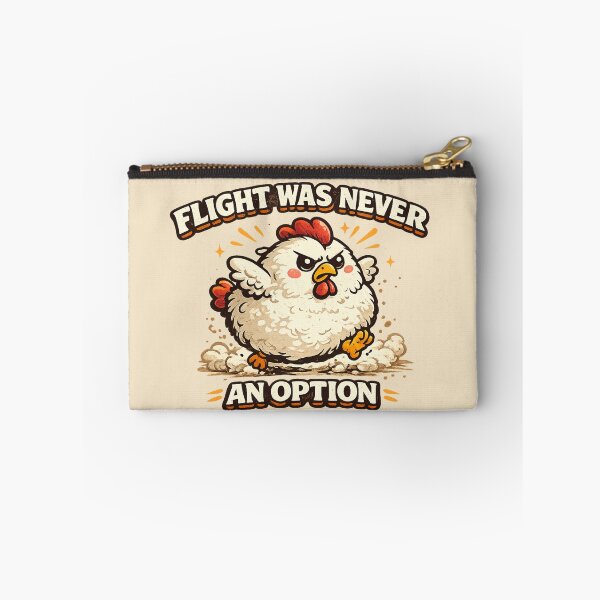 Item preview, Flight Was Never An Option Funny Chicken Vintage Farm Animal designed and sold by PunchDrop.