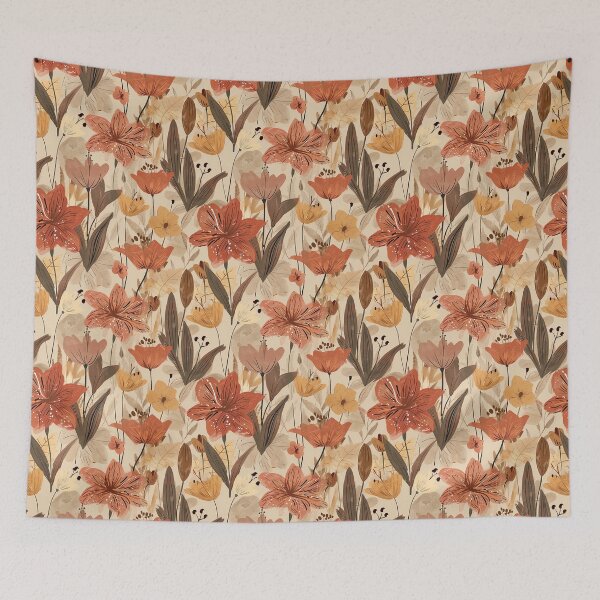 Item preview, Stunning Amaryllis Texture  - Birth Flower Pattern   - Birthday Gift Ideas designed and sold by RoyalStarsPatts.