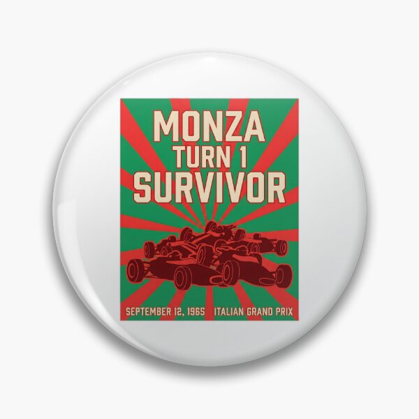 Item preview, Monza Turn 1 Survivor - Sim Racing Humor designed and sold by GarageGraphics.