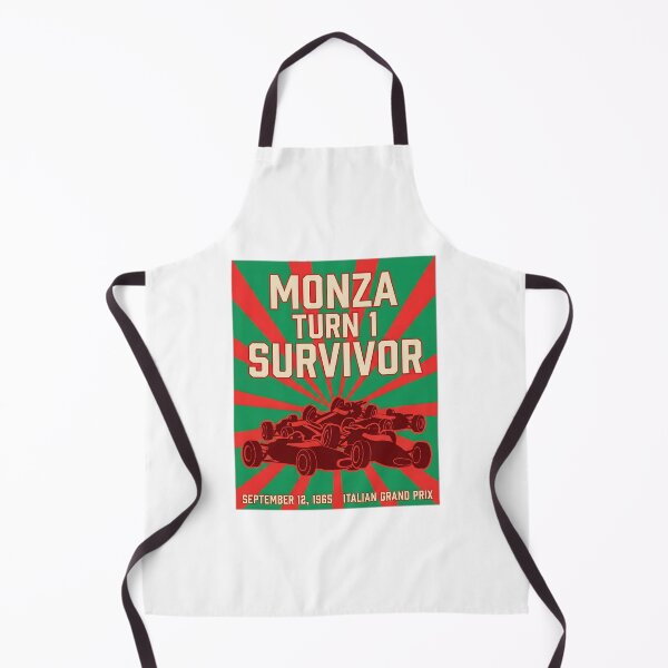 Item preview, Monza Turn 1 Survivor - Sim Racing Humor designed and sold by GarageGraphics.
