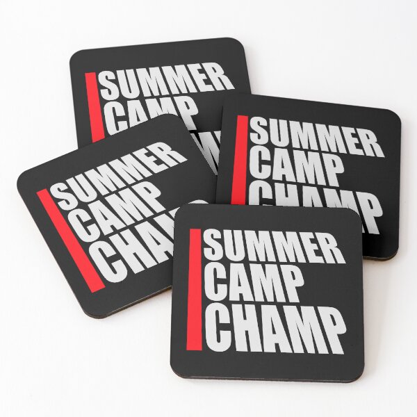 Item preview, Summer Camp Champ Funny Kids Outdoor Adventure Quote designed and sold by shirt-o-mat.