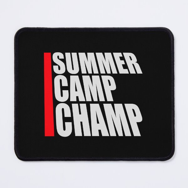 Item preview, Summer Camp Champ Funny Kids Outdoor Adventure Quote designed and sold by shirt-o-mat.
