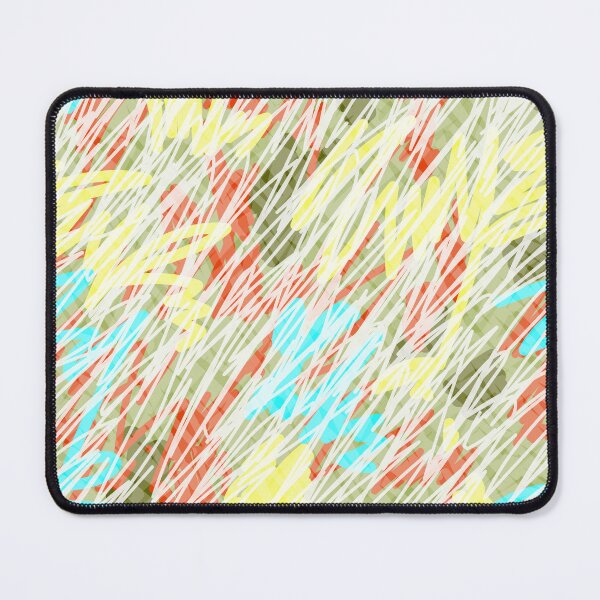 Item preview, Abstract Scribble Pattern – Colorful Hand Drawn Brush Strokes  designed and sold by Skryp-art.