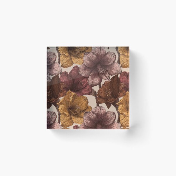 Item preview, Soft Amaryllis Floral  - Retro Flower Floral   - Birthday Gifts designed and sold by RoyalStarsPatts.