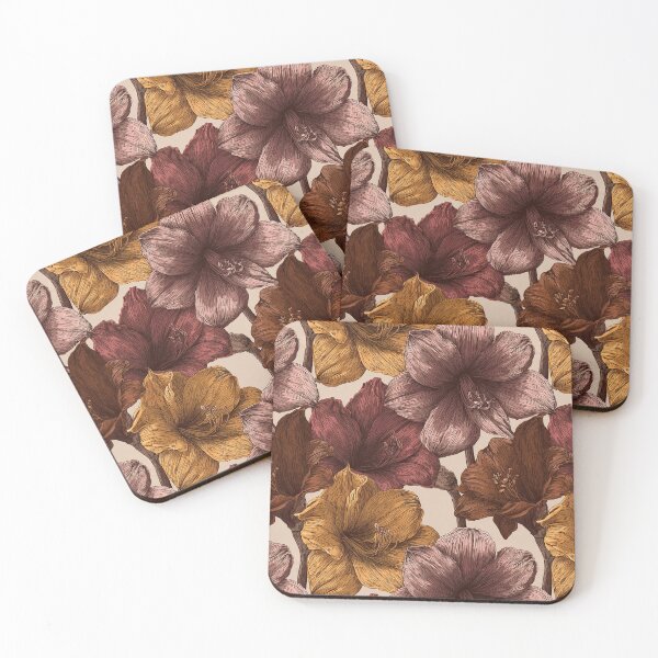 Item preview, Soft Amaryllis Floral  - Retro Flower Floral   - Birthday Gifts designed and sold by RoyalStarsPatts.