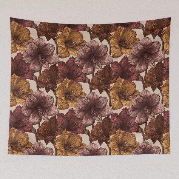 Item preview, Soft Amaryllis Floral  - Retro Flower Floral   - Birthday Gifts designed and sold by RoyalStarsPatts.