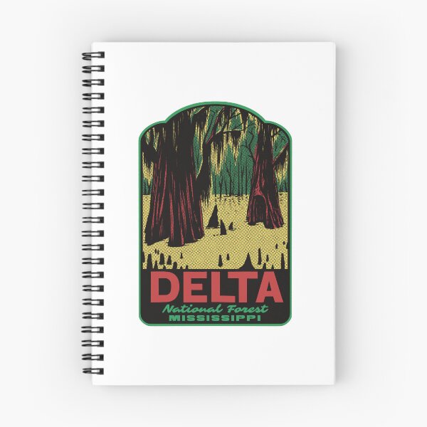 Item preview, Delta National Forest Mississippi Retro designed and sold by HalpinDesign.