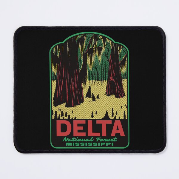 Item preview, Delta National Forest Mississippi Retro designed and sold by HalpinDesign.