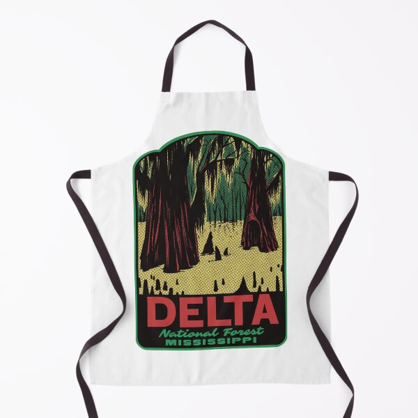 Item preview, Delta National Forest Mississippi Retro designed and sold by HalpinDesign.