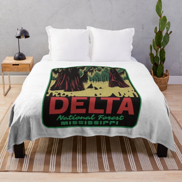 Item preview, Delta National Forest Mississippi Retro designed and sold by HalpinDesign.