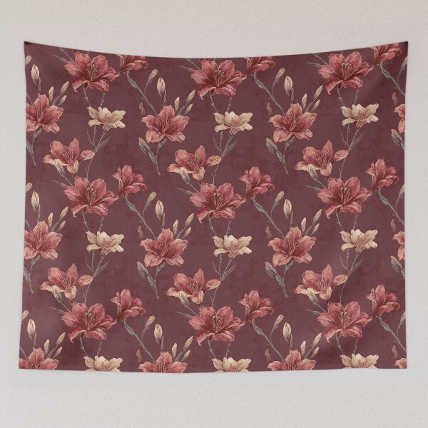 Item preview, Fresh Amaryllis  - Birthday Flower Pattern   - Birthday Gifts For Boyfriend designed and sold by RoyalStarsPatts.