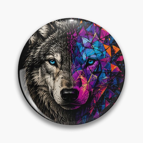 Item preview, Geometric Triangle Wolf designed and sold by diamdesign.