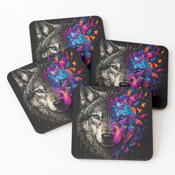 Item preview, Geometric Triangle Wolf designed and sold by diamdesign.