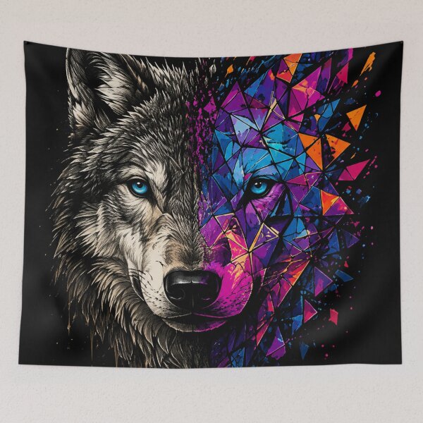 Item preview, Geometric Triangle Wolf designed and sold by diamdesign.