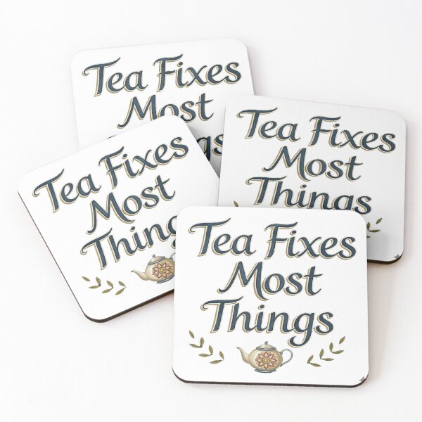 Item preview, Tea Fixes Most Things  designed and sold by designbywhacky.