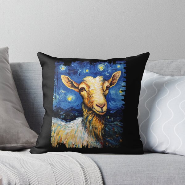 Item preview, Funny Goat Starry Night Illustration Mom Dad Kids designed and sold by rafaeltto.
