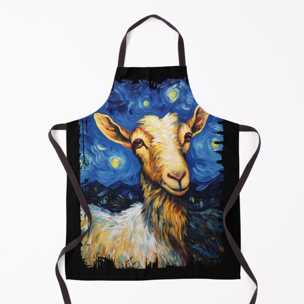 Item preview, Funny Goat Starry Night Illustration Mom Dad Kids designed and sold by rafaeltto.