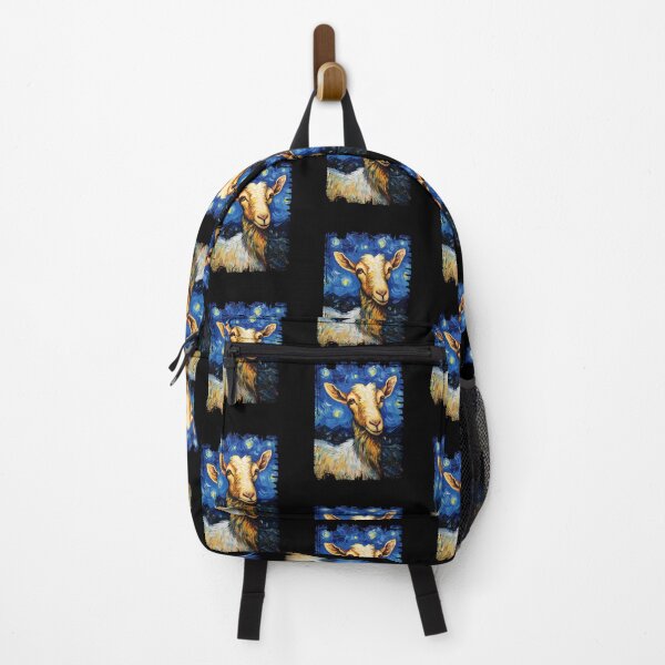 Item preview, Funny Goat Starry Night Illustration Mom Dad Kids designed and sold by rafaeltto.