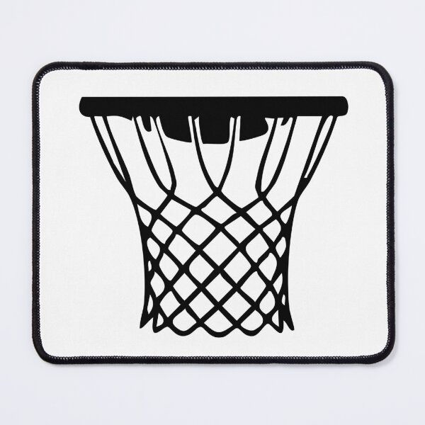 Item preview, Minimalist Basketball Hoop Net Rim Silhouette designed and sold by Redunk ⭐⭐⭐⭐⭐.
