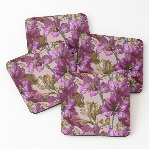 Item preview, Artistic Amaryllis Print - Hawaiian Flower Pattern   - Birthday Gifts For Dad designed and sold by RoyalStarsPatts.