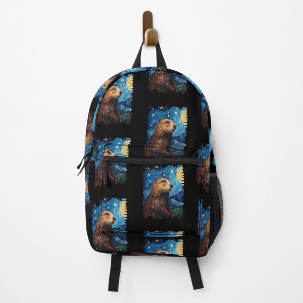 Item preview, Funny Groundhog Starry Night Illustration Mom Dad Kids designed and sold by rafaeltto.