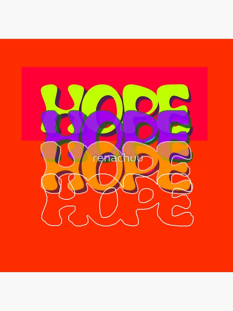 J Hope Hope World Hope Logo Design Ver 1 Greeting Card By Renachuu Redbubble