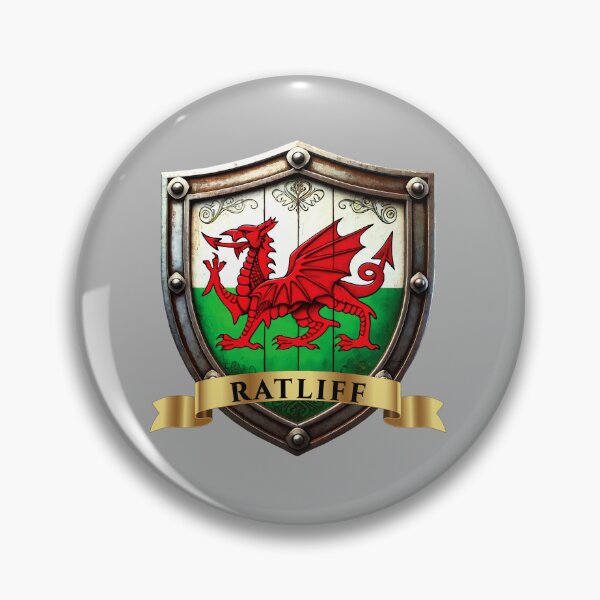 Item preview, Ratliff Welsh Heritage Crest Shield designed and sold by Highlandkings.