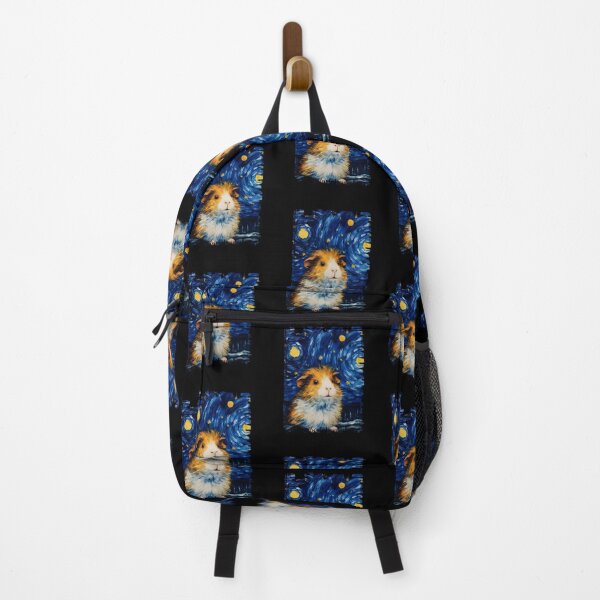 Item preview, Funny Guinea Pig Starry Night Illustration Mom Dad Kids designed and sold by rafaeltto.