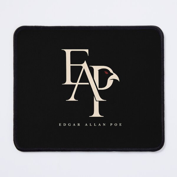 Item preview, Edgar Allan Poe EAP Monogram Minimalist Raven Art designed and sold by Fenay Designs.
