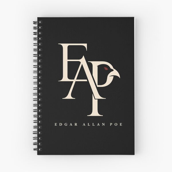 Item preview, Edgar Allan Poe EAP Monogram Minimalist Raven Art designed and sold by Fenay Designs.