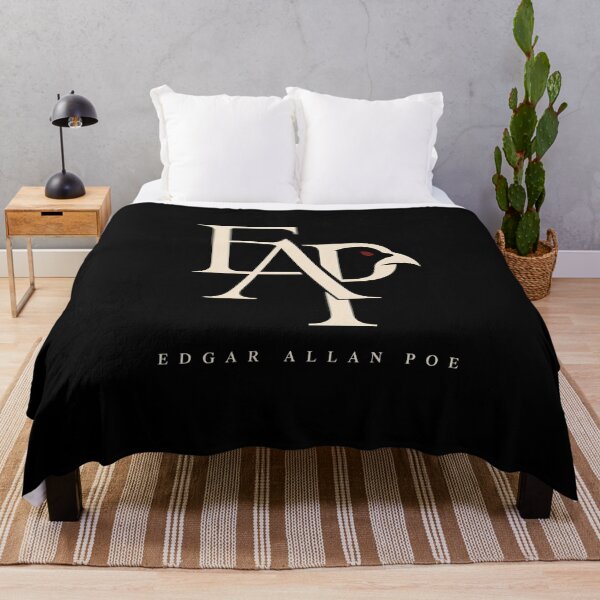 Item preview, Edgar Allan Poe EAP Monogram Minimalist Raven Art designed and sold by Fenay Designs.