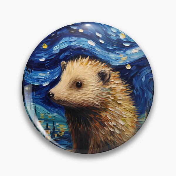 Artikelvorschau, Lustige Igel-Sternennacht-Illustration Mama Papa Kinder entworfen und verkauft von rafaeltto.