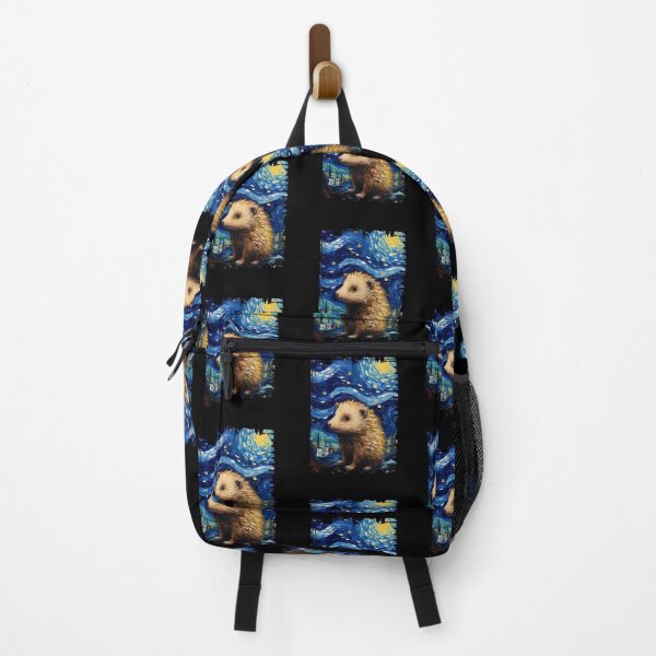 Item preview, Funny Hedgehog Starry Night Illustration Mom Dad Kids designed and sold by rafaeltto.