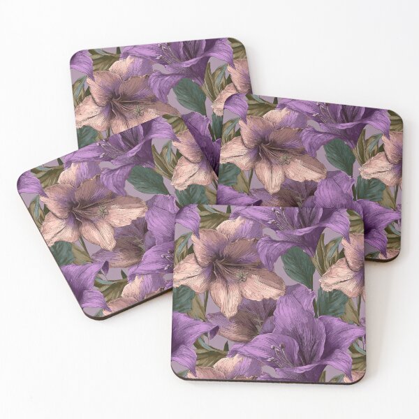 Item preview, Vibrant Amaryllis Floral  - Birthday Flower Pattern   - Birthday Gifts For Girlfriend designed and sold by RoyalStarsPatts.
