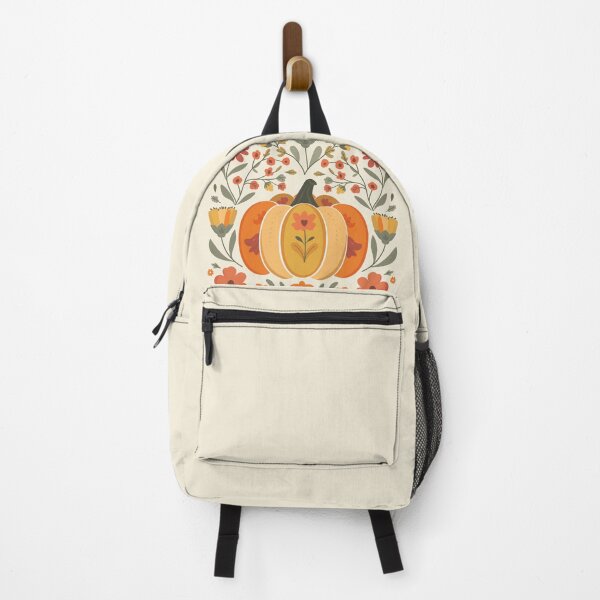 Item preview, Scandinavian Folk Art, Floral Pumpkin designed and sold by xiao xuans.